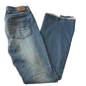 American Eagle Outfitter’s Distressed Hipster Boot Denim Jeans - Women’s 6